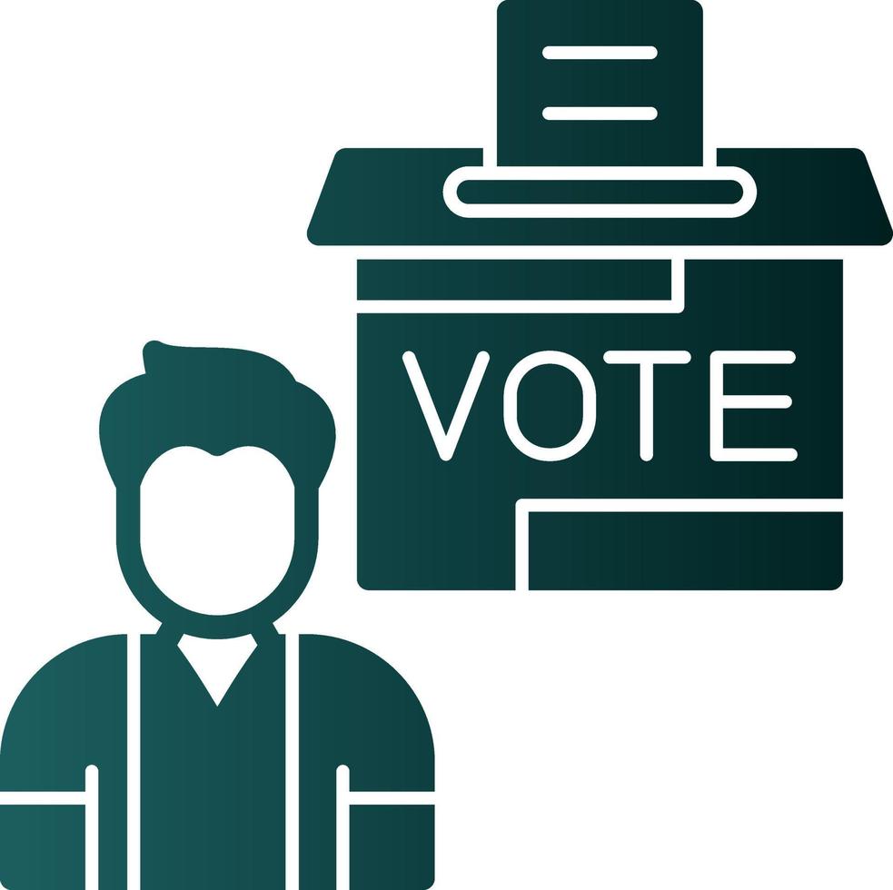 Polling Vector Icon Design