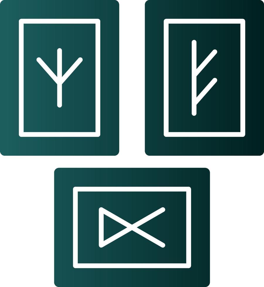 Runes Vector Icon Design