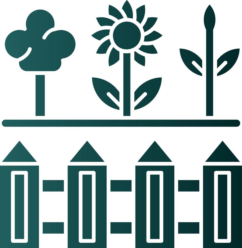 Garden Vector Icon Design