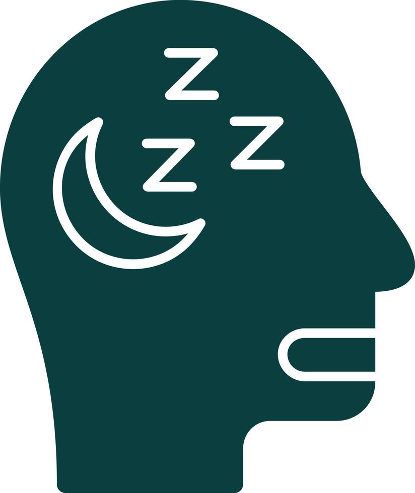 Narocolepsy Vector Icon Design