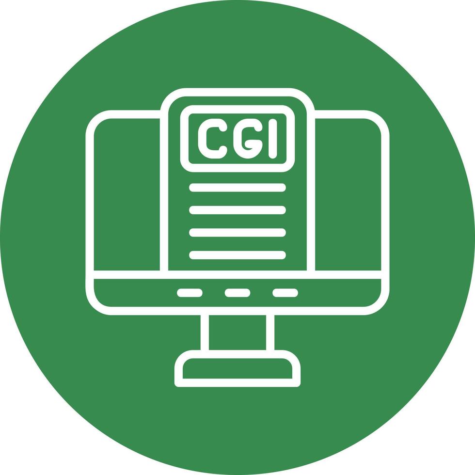 Cgi Vector Icon Design