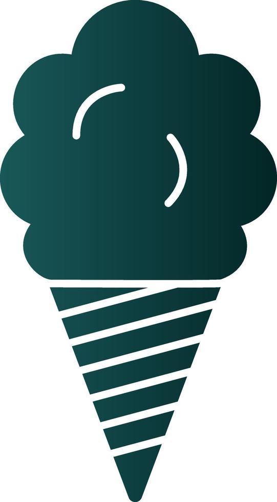 diseño de icono de vector de helado