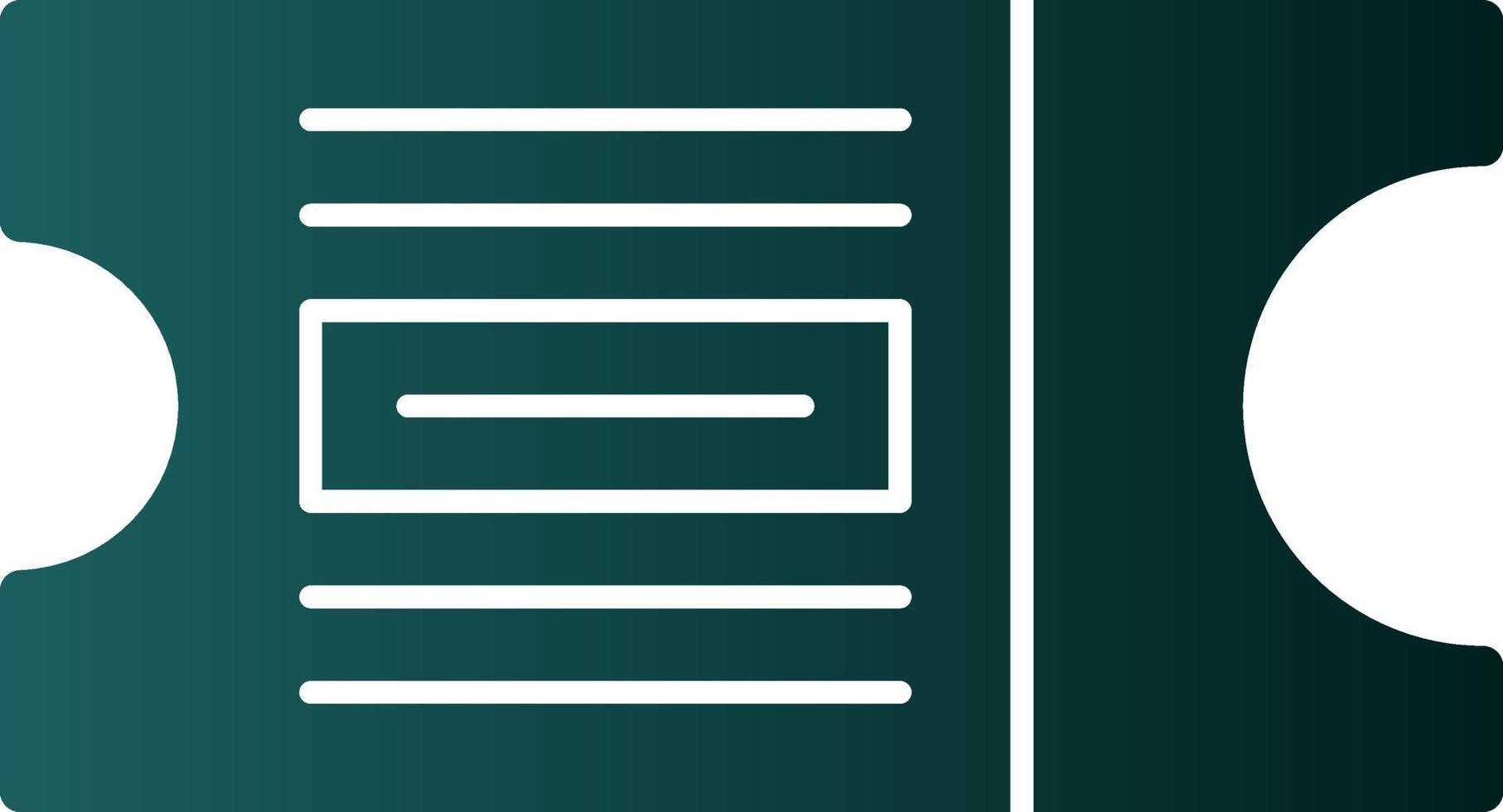 Tickets Vector Icon Design