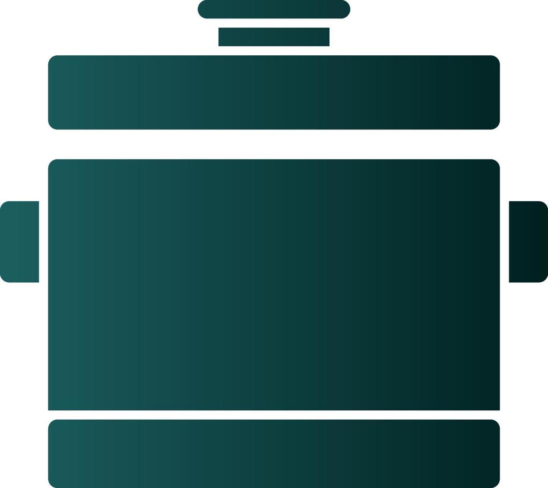 Cooking Pot Vector Icon Design