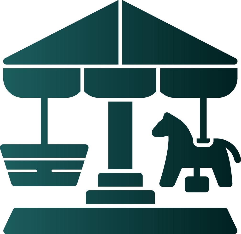 Carousel Vector Icon Design