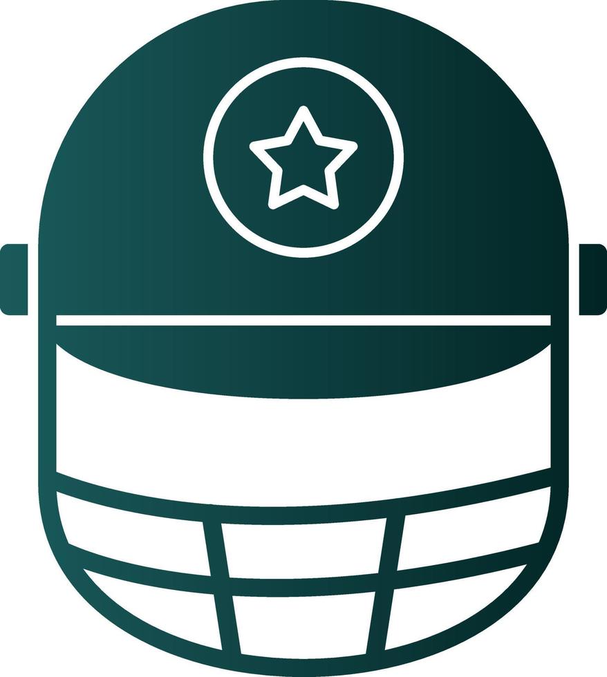 diseño de icono de vector de casco