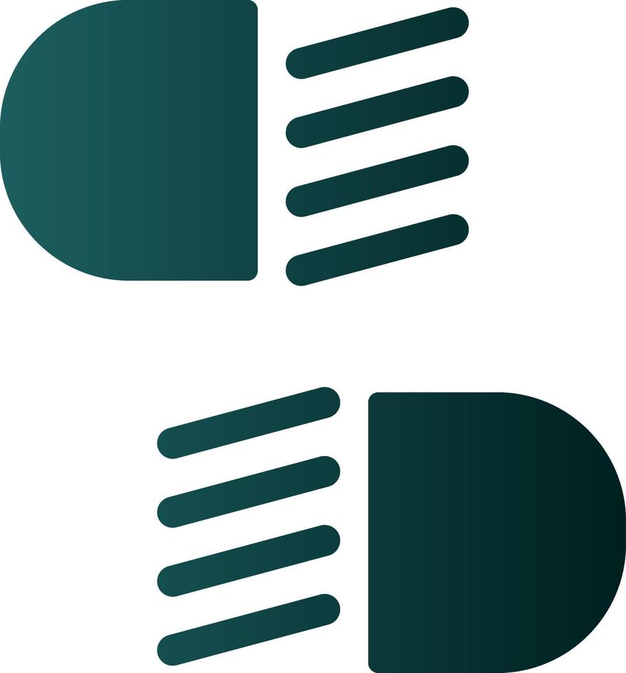 Headlight Vector Icon Design