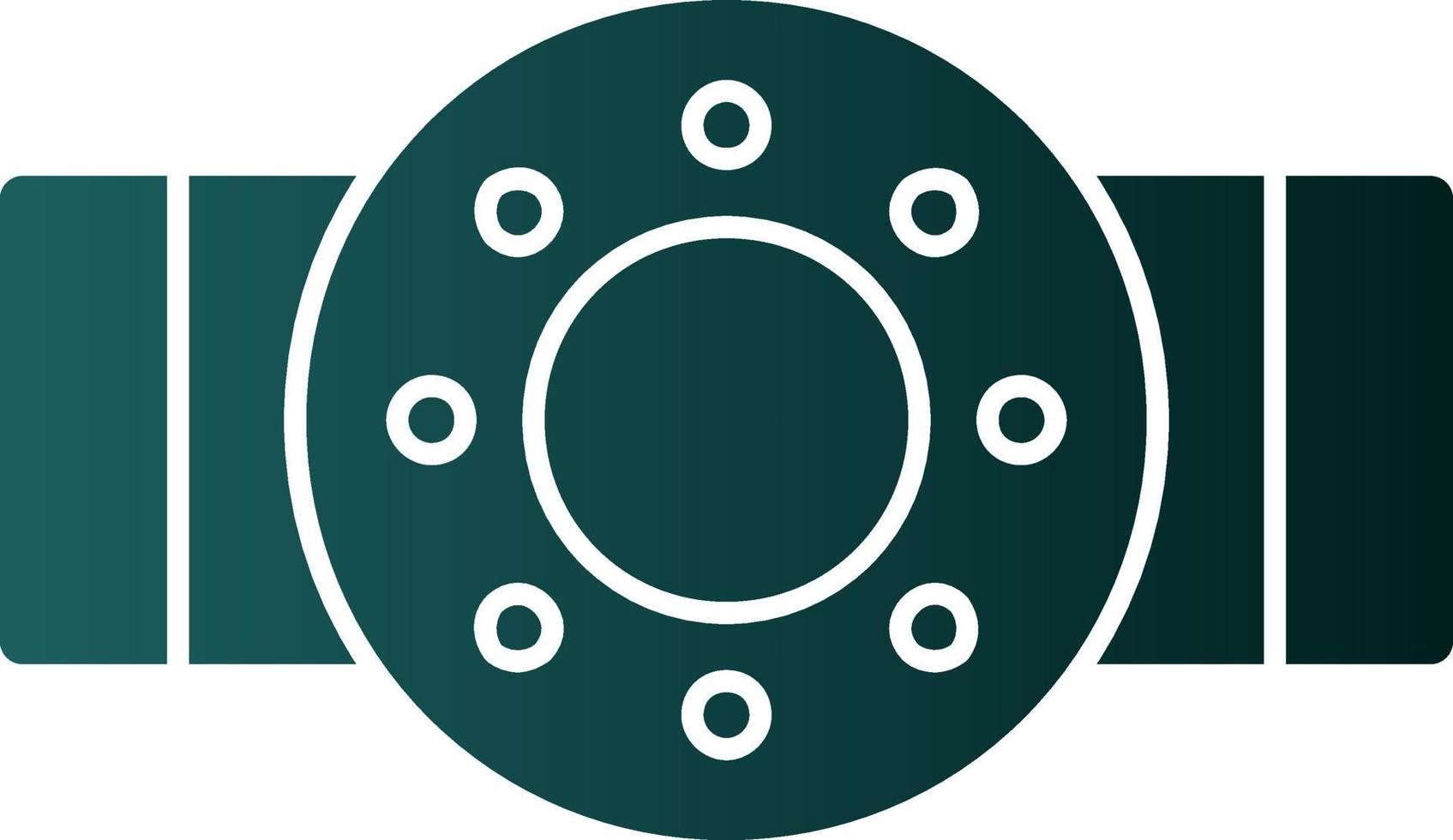 Flange Vector Icon Design