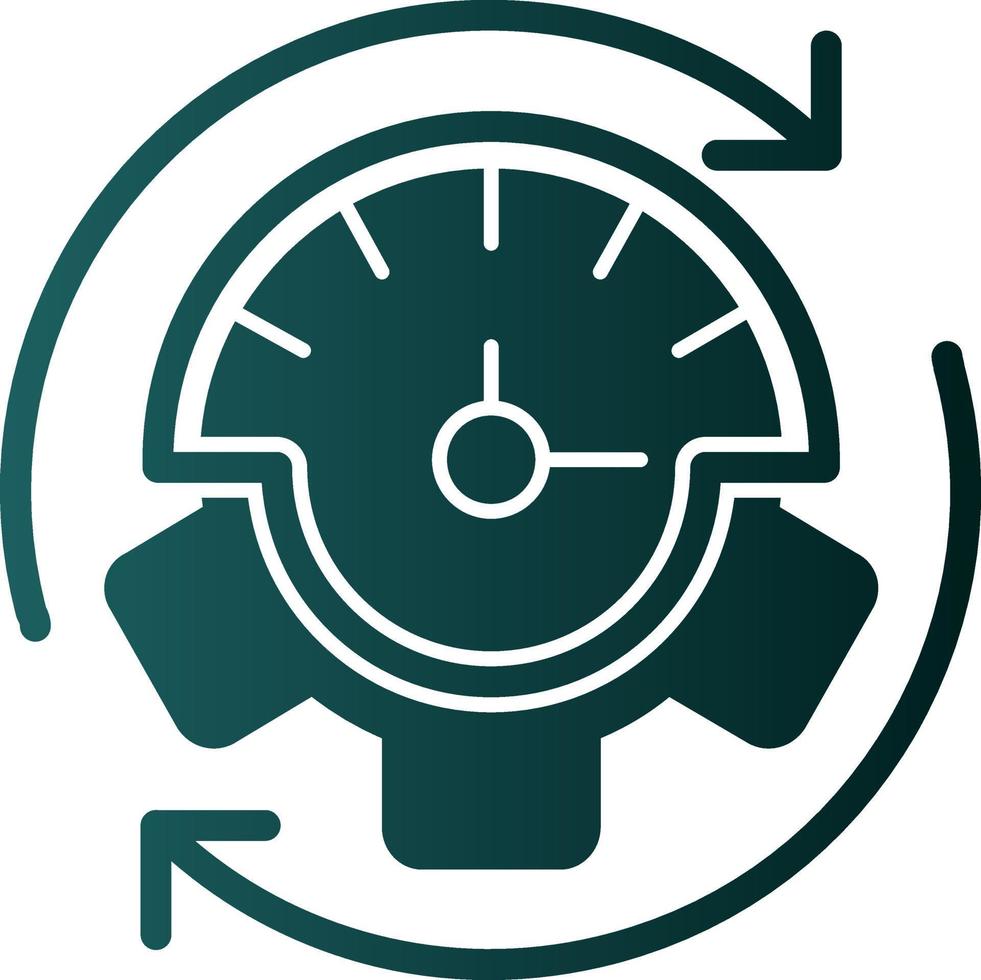 Efficiency Vector Icon Design
