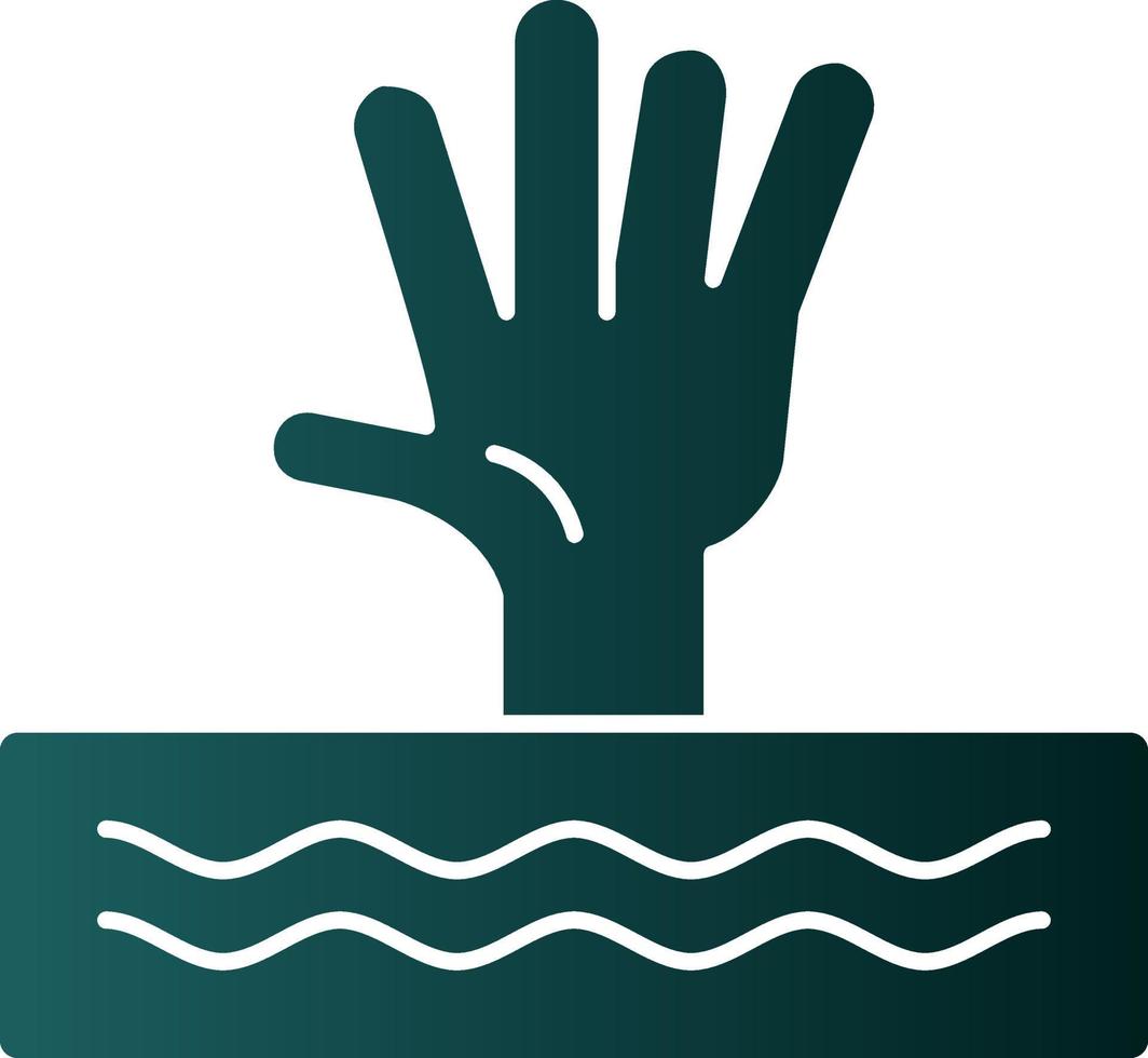 Drown Vector Icon Design