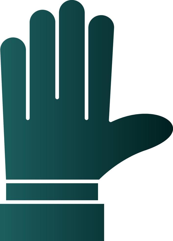 Glove Vector Icon Design