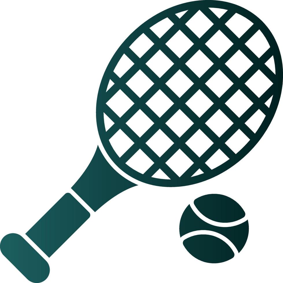 Tennis Vector Icon Design