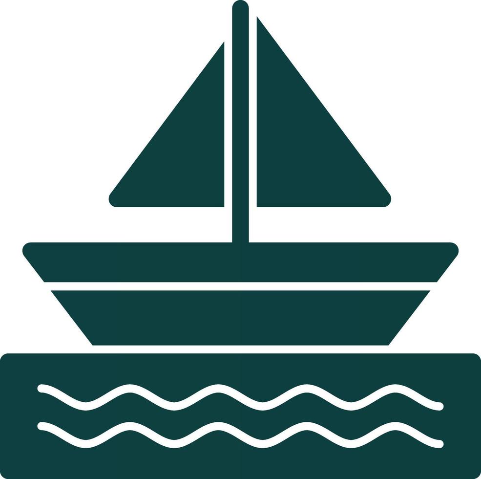 Boat Vector Icon Design