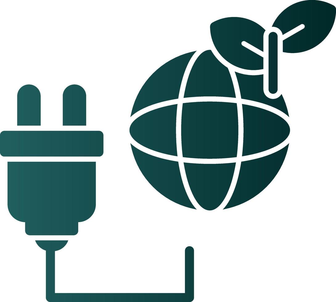 Save Energy Vector Icon Design