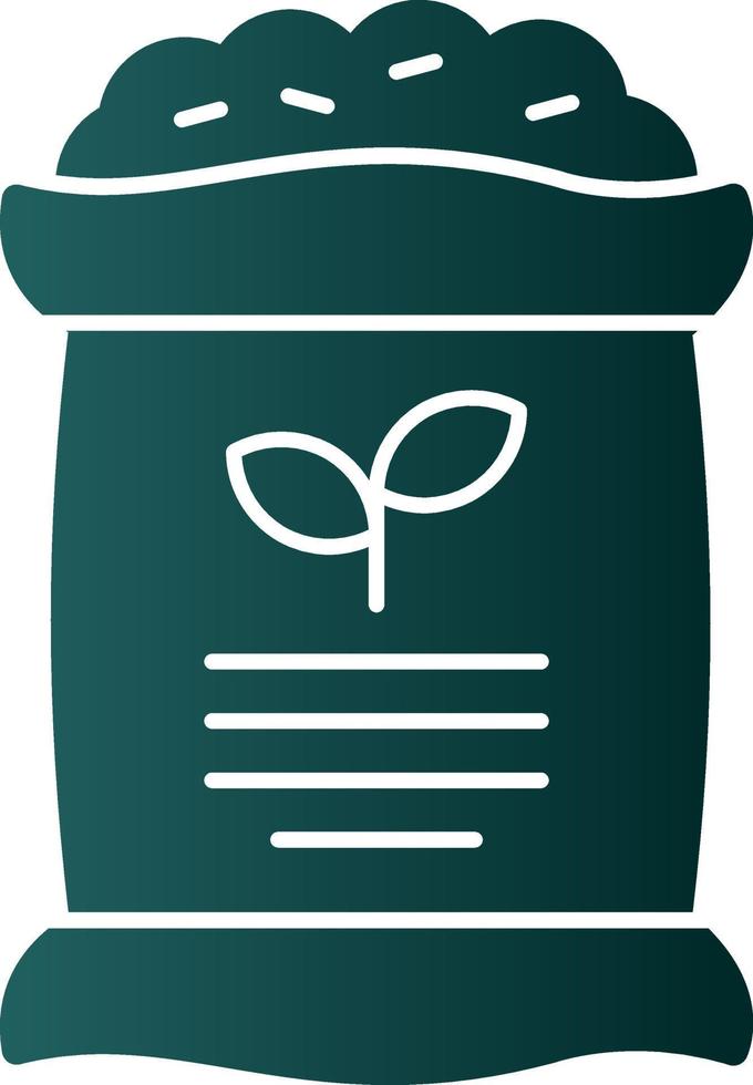 diseño de icono de vector de compost