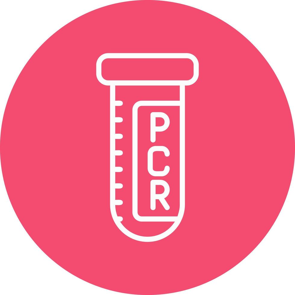 Pcr Test Vector Icon Design