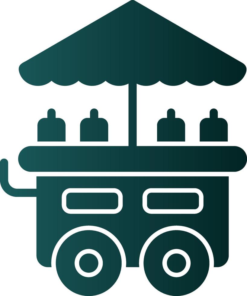 diseño de icono de vector de carrito de comida