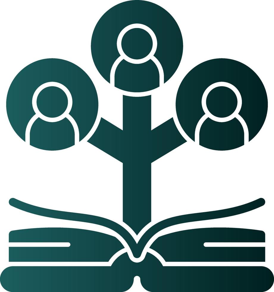 Family Tree Vector Icon Design
