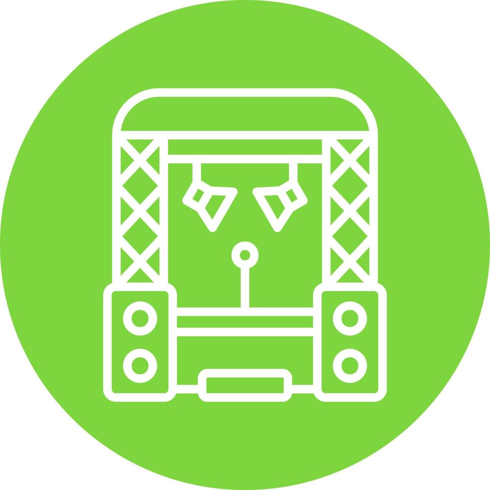 Stage Vector Icon Design