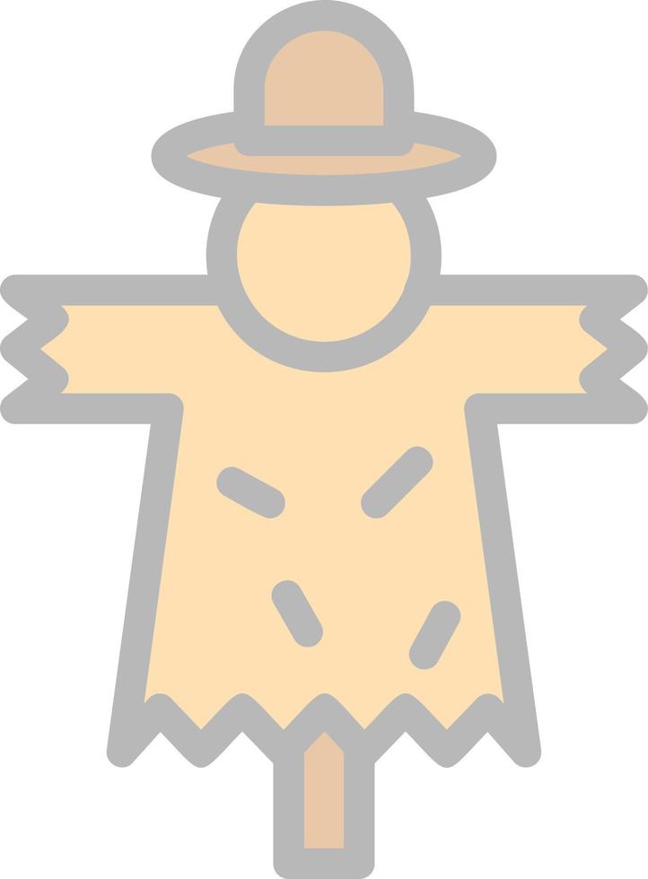 Scarecrow Vector Icon Design