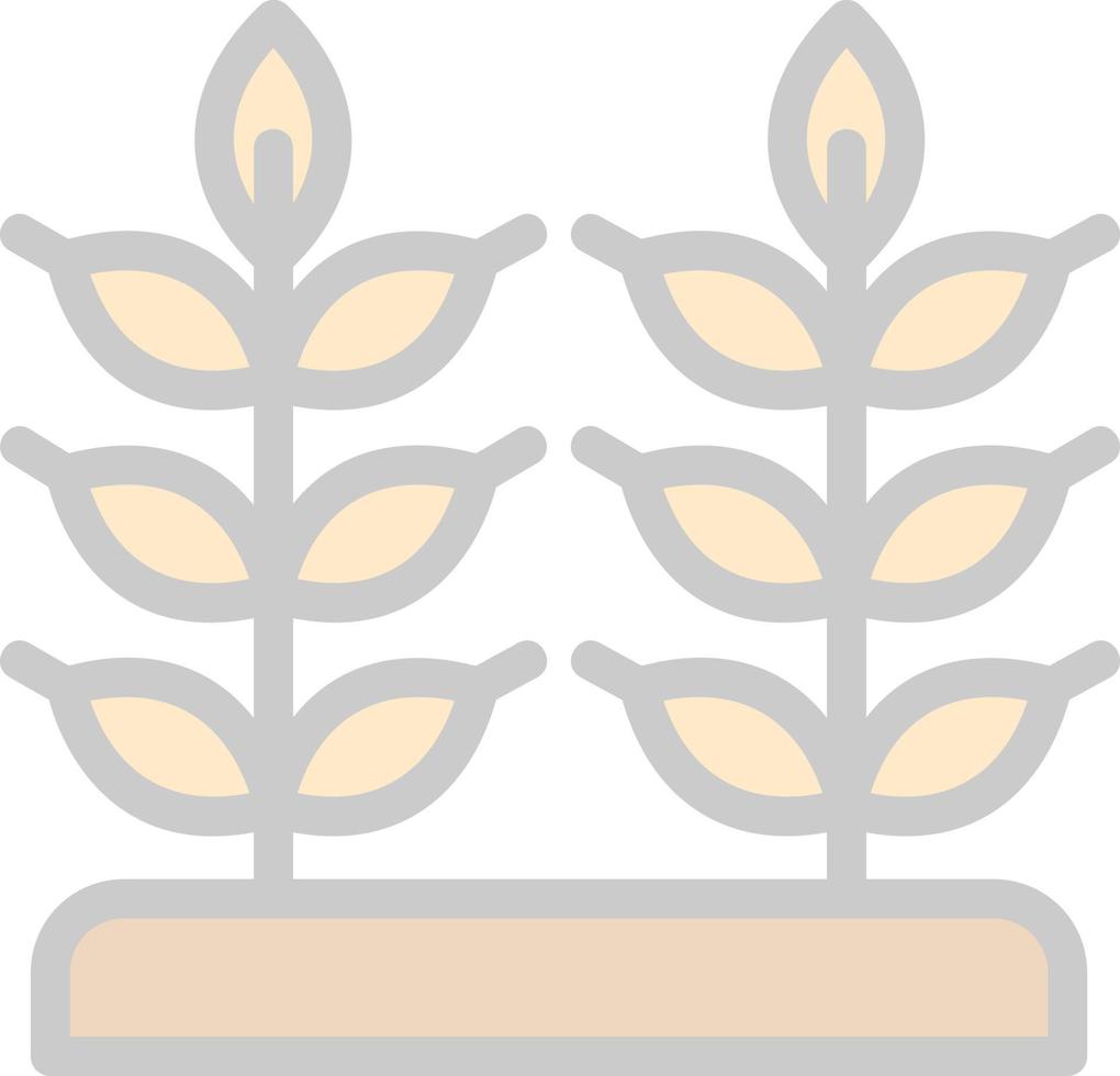 Wheat Vector Icon Design