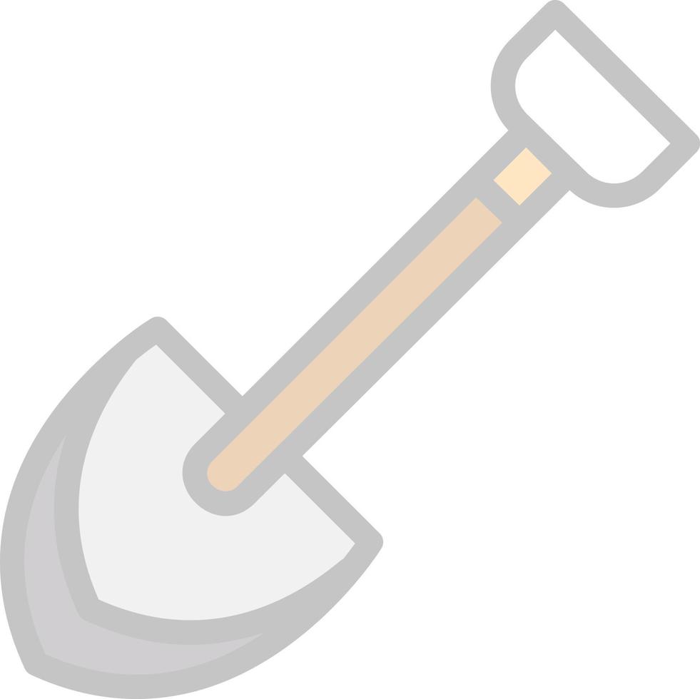 Shovel Vector Icon Design