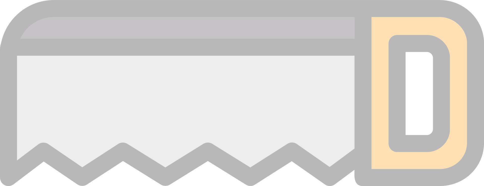 Sawing Vector Icon Design