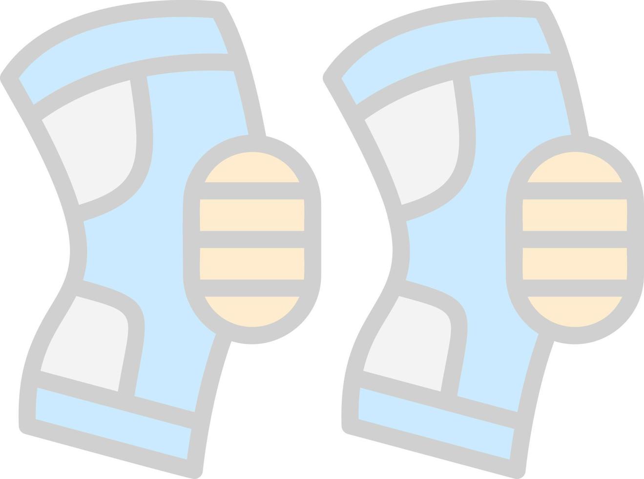 Kneepad Vector Icon Design