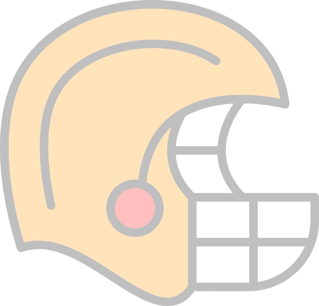 Helmet Vector Icon Design