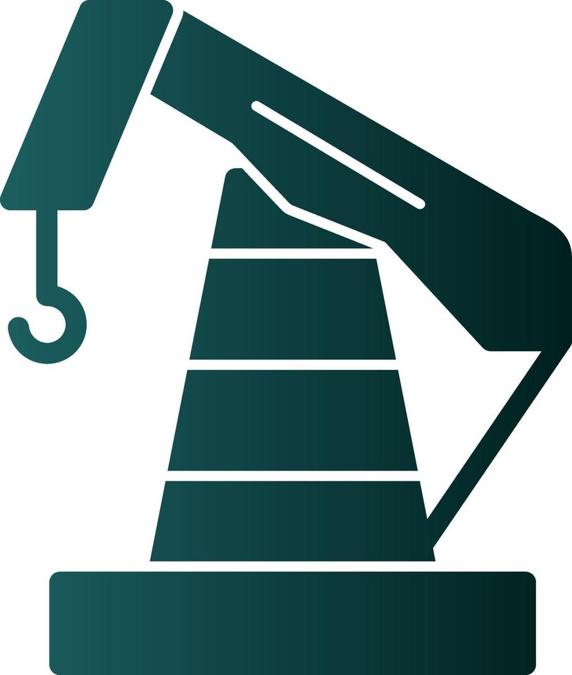 Oil Pump Vector Icon Design