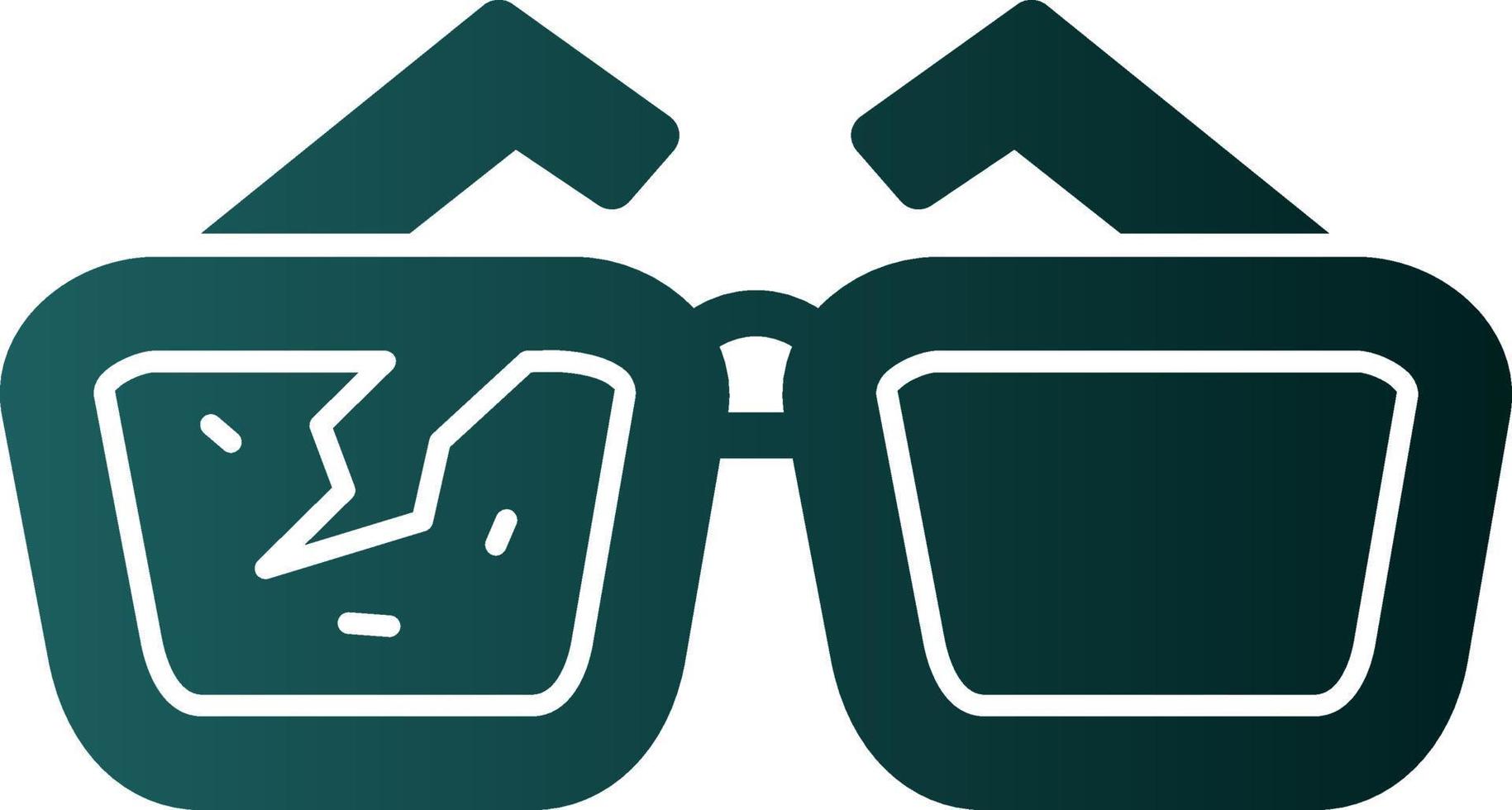 diseño de icono de vector de gafas de lectura