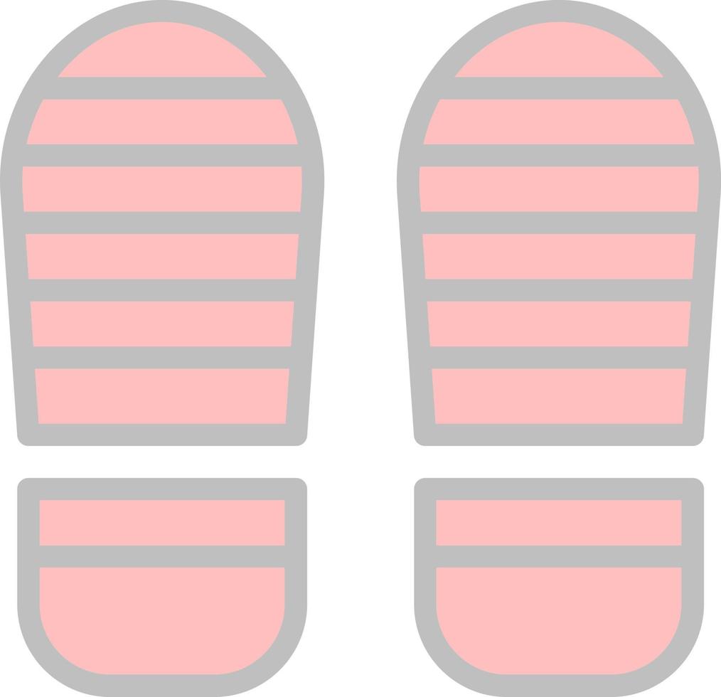 Footsteps Vector Icon Design