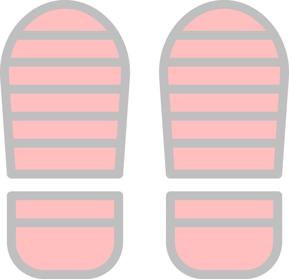 Footsteps Vector Icon Design