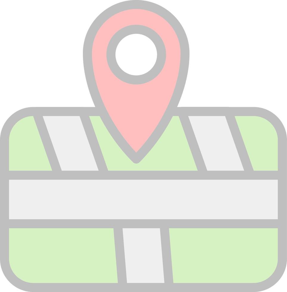 Map Vector Icon Design