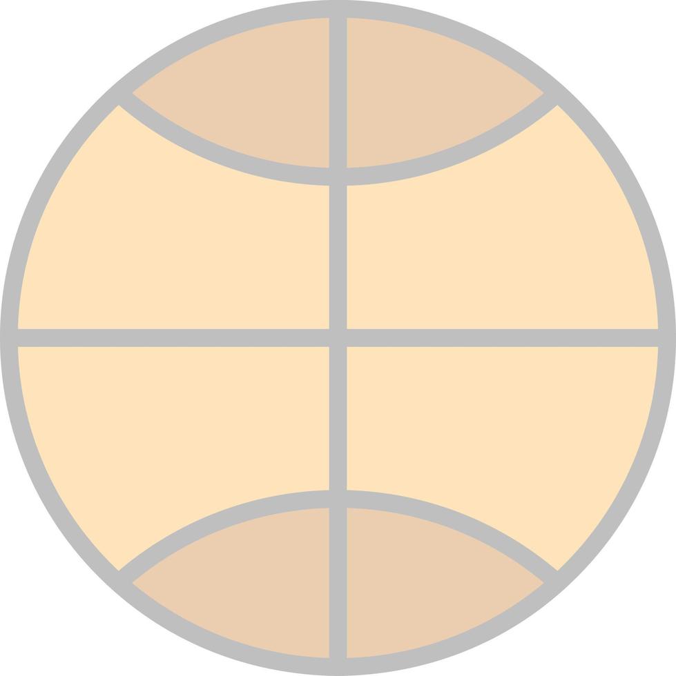 Basketball Vector Icon Design