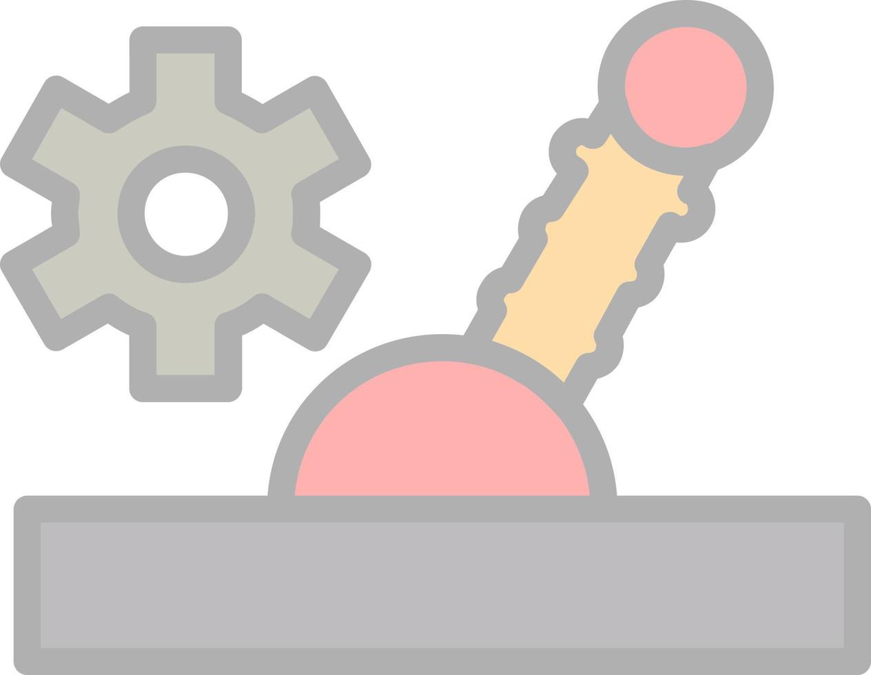 Lever Vector Icon Design