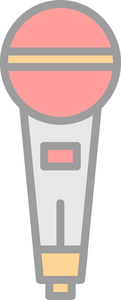 Mike Vector Icon Design