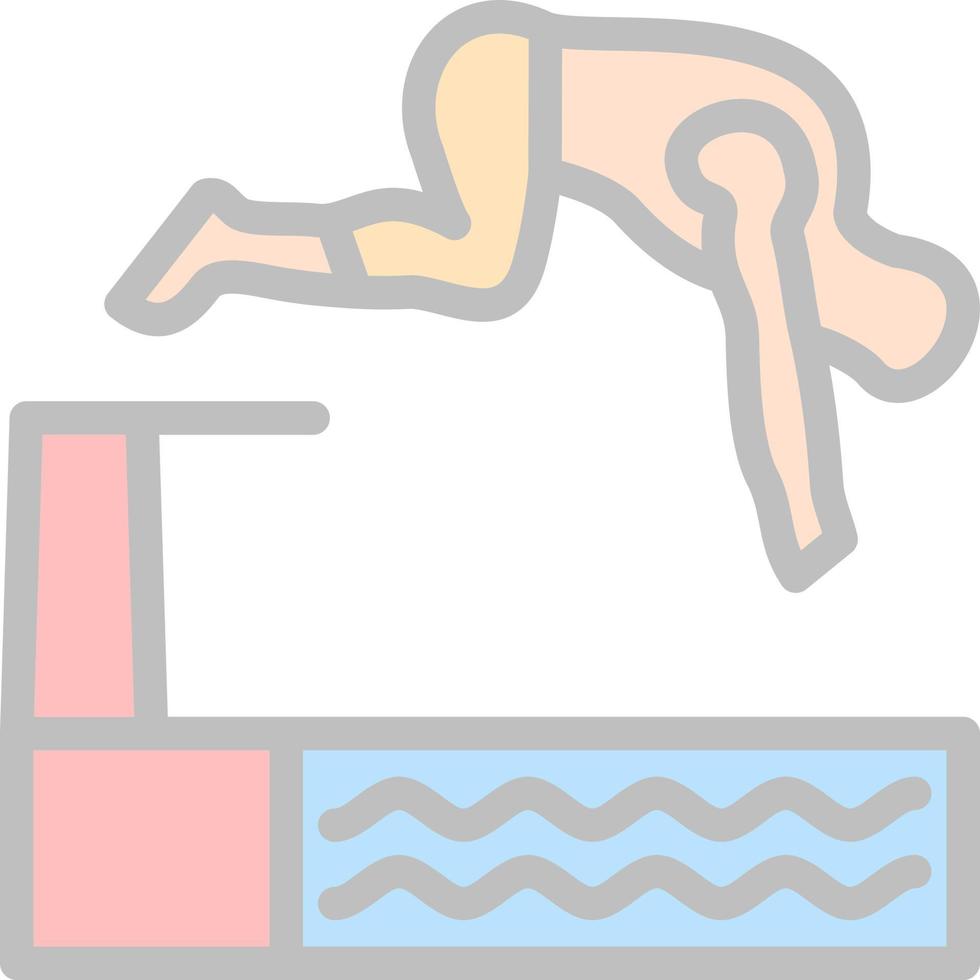 Jump Vector Icon Design