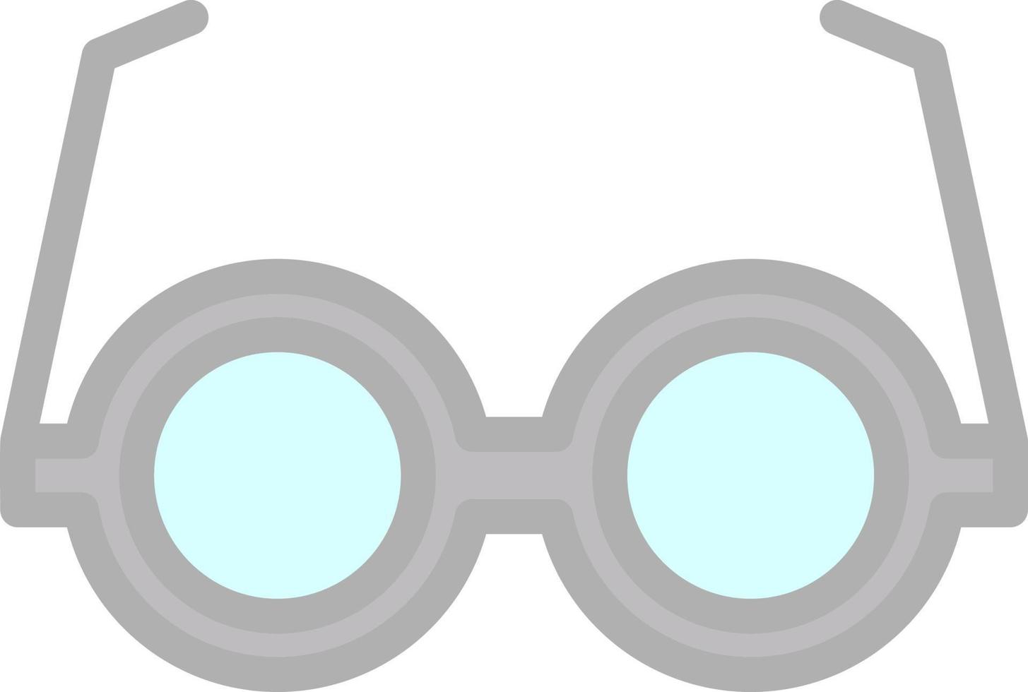 diseño de icono de vector de gafas