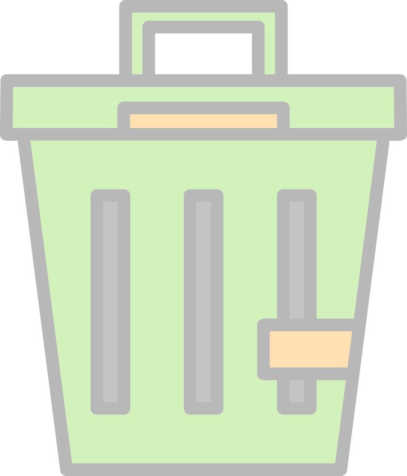 Garbage Vector Icon Design