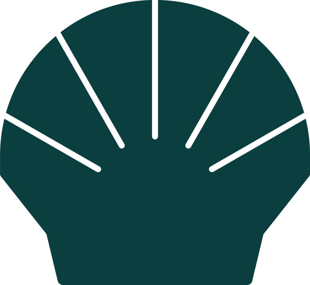 Shell Vector Icon Design