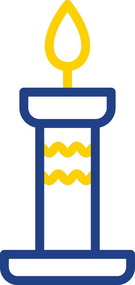 Candles Vector Icon Design