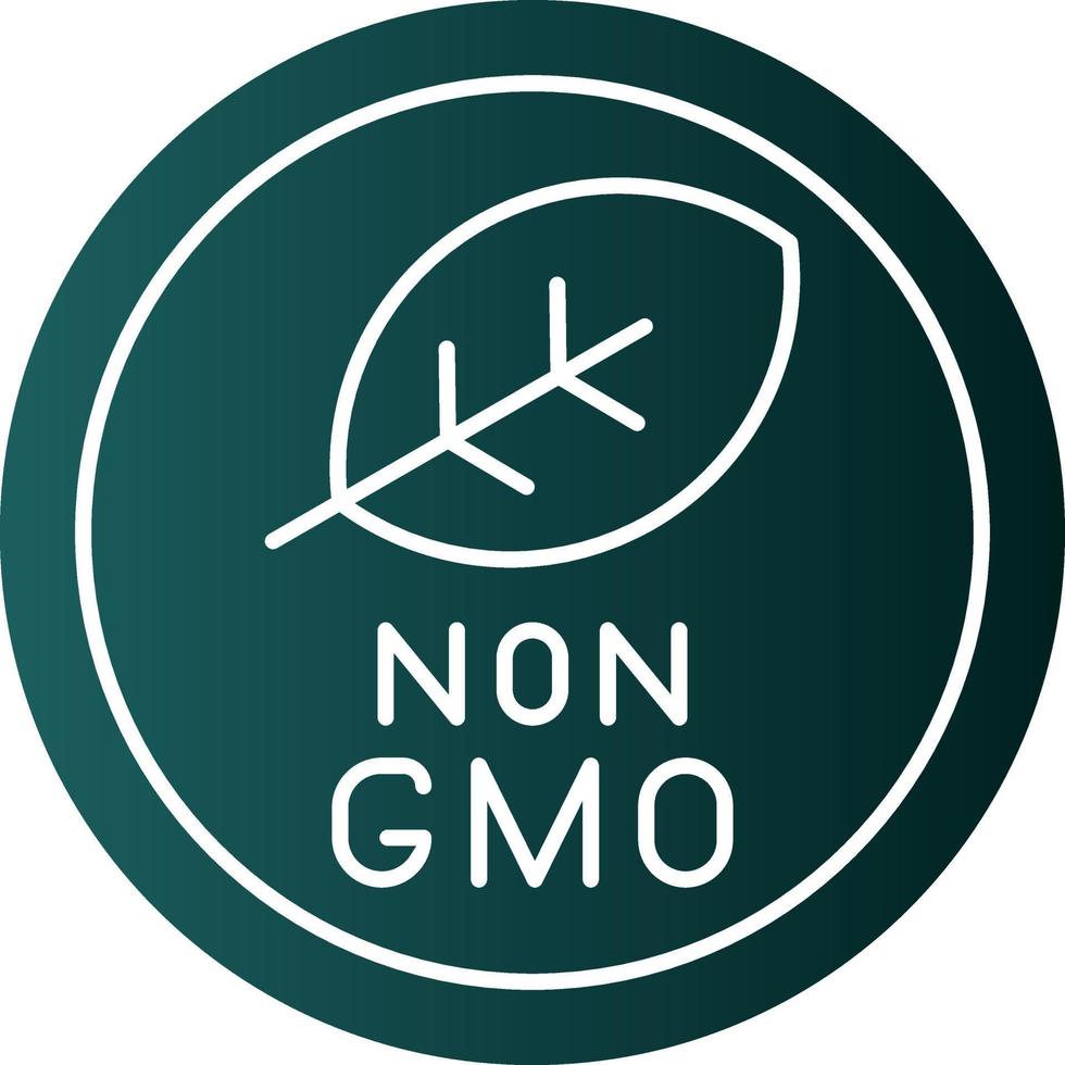 Non Gmo Vector Icon Design