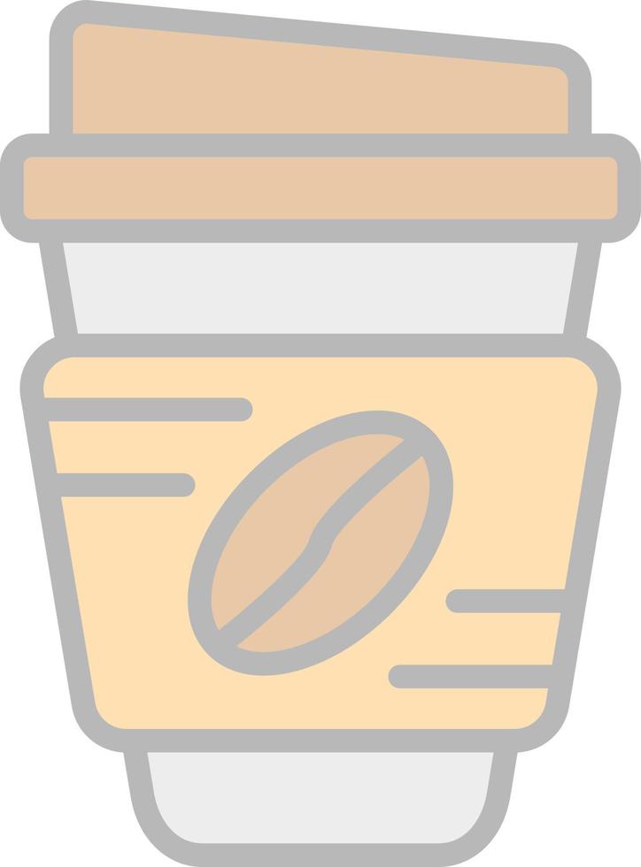 Coffee Cup Vector Icon Design