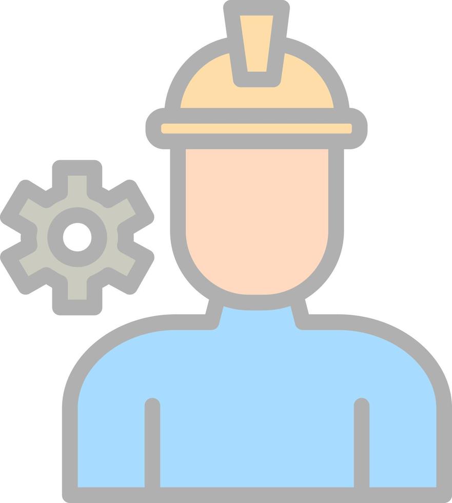 Worker Vector Icon Design