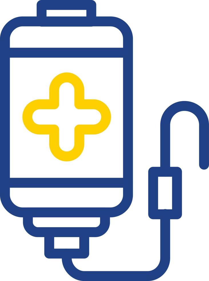 Blood Transfusion Vector Icon Design