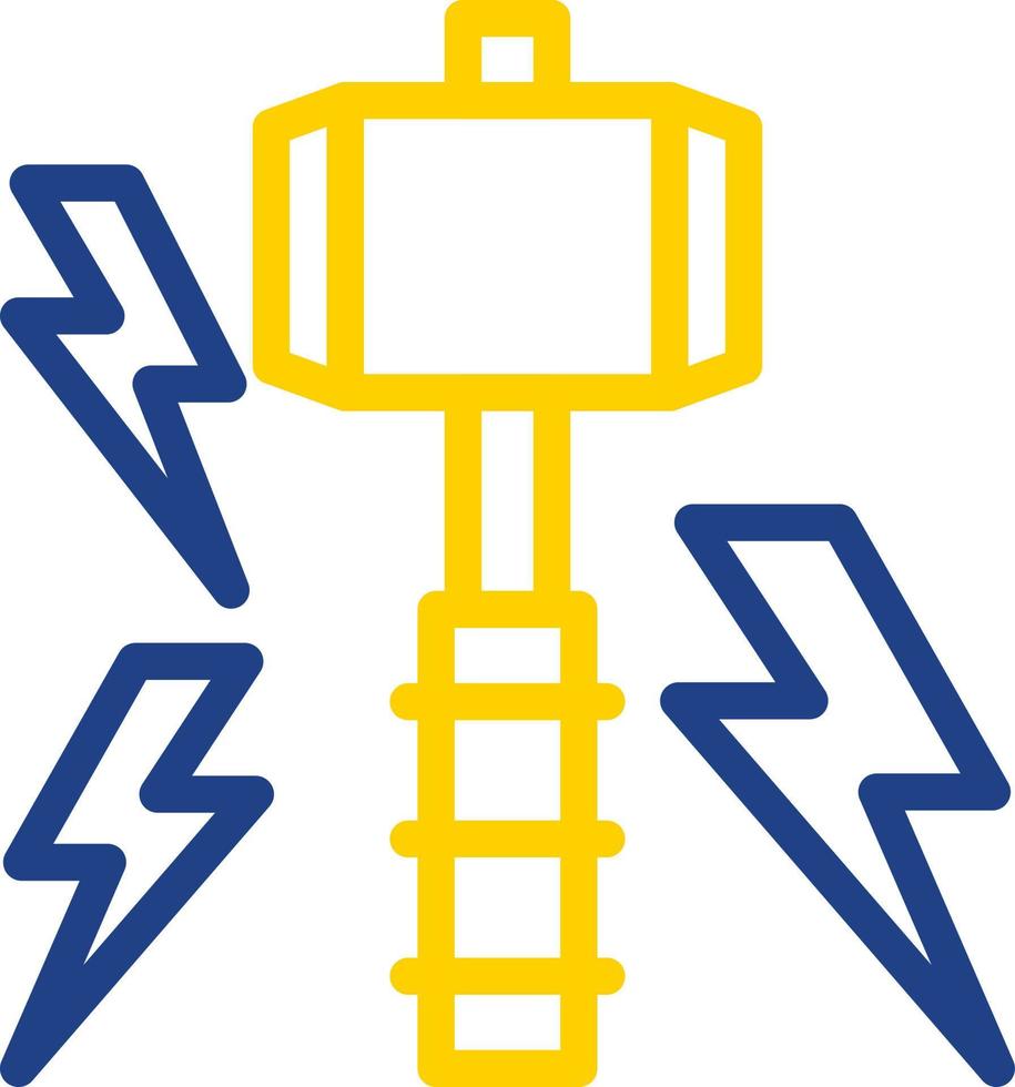 Thunder Vector Icon Design