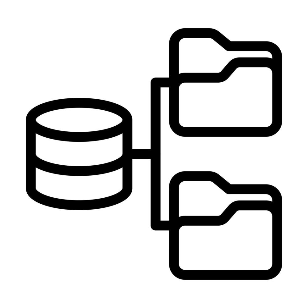 Data Storage Icon Design vector