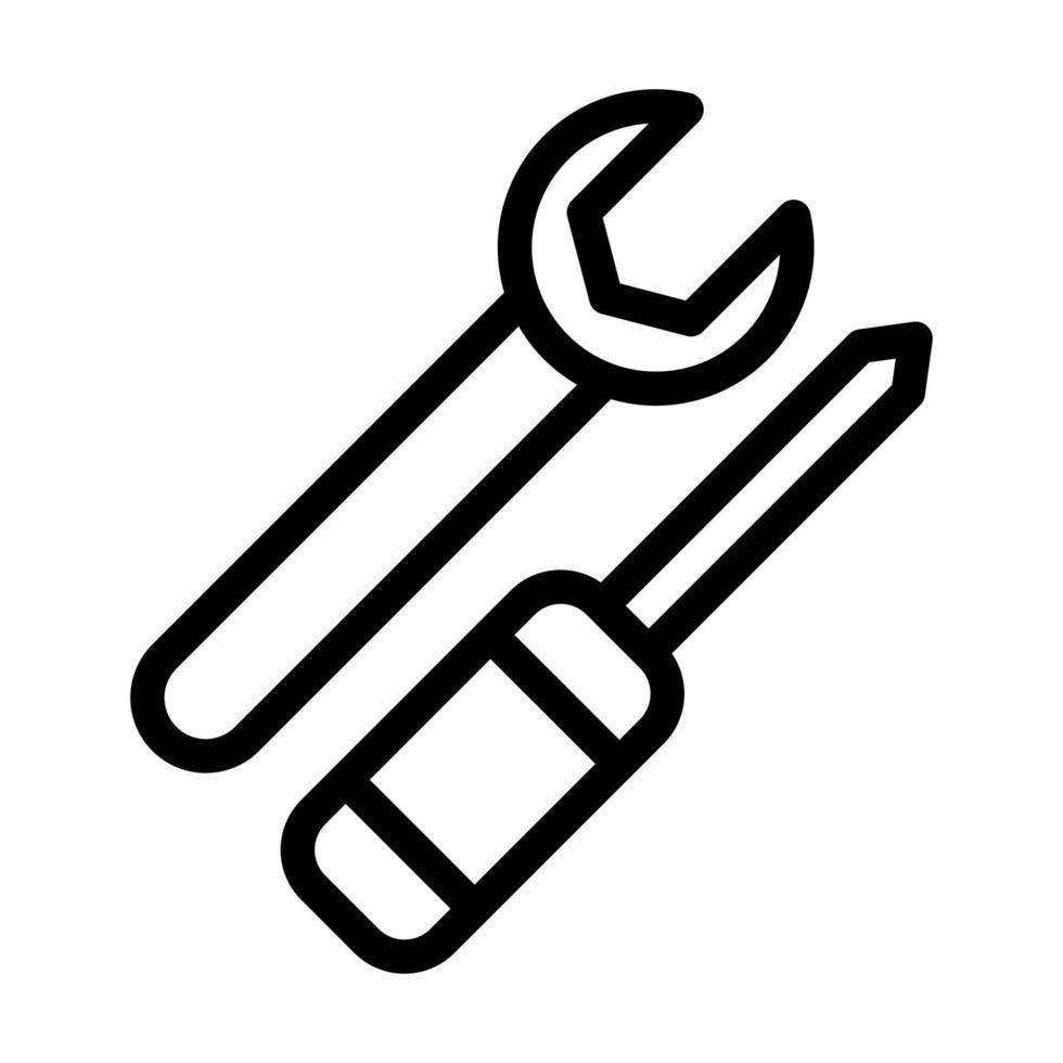 Repair Tools Icon Design vector