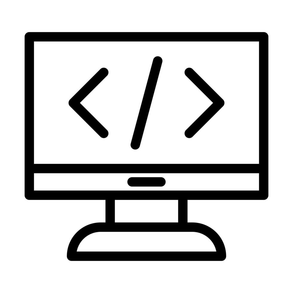 Programming Language Icon Design vector